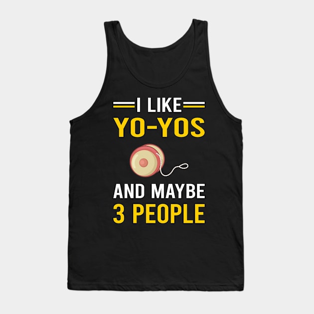 3 People YoYo Yo-Yo Tank Top by Bourguignon Aror